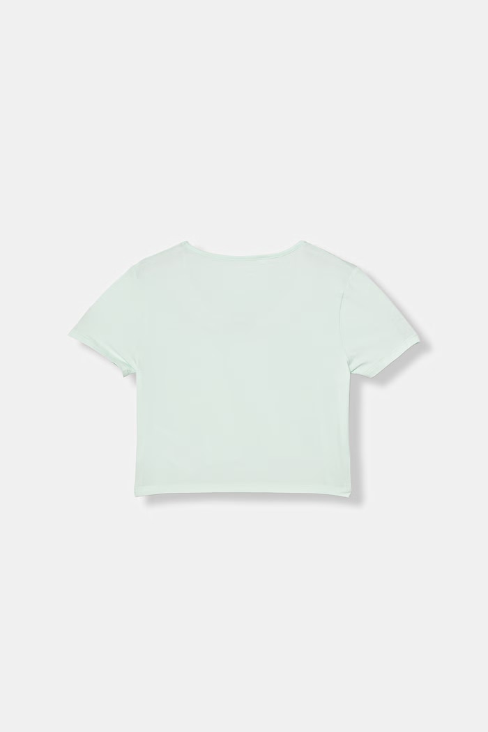 Guess detské tričko bavlnené s elastanom J6GI10.K6YW4.PPY2.M tyrkysová SS26