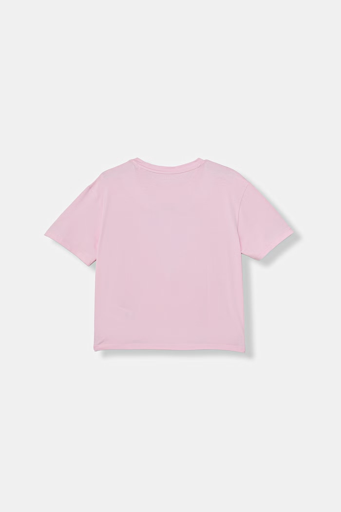 Guess tričko detské bavlnené s elastanom J6GI24.K6YW4.PPY2.M ružová SS26