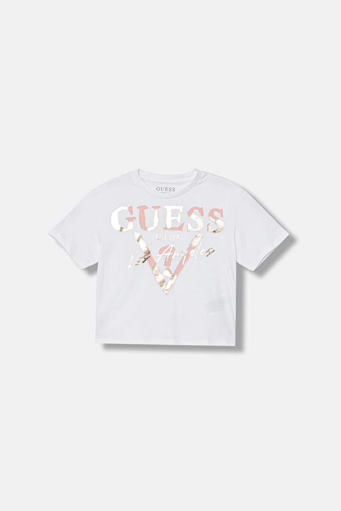Guess tričko detské bavlnené biela J6GI27.K8HM4.PPY2.M