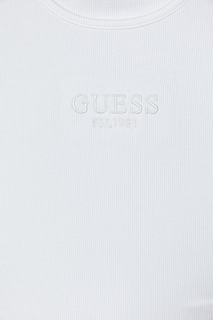 Dievča Guess basic tričko detské bavlnené J6GI32.KBZP4.PPY2.M biela