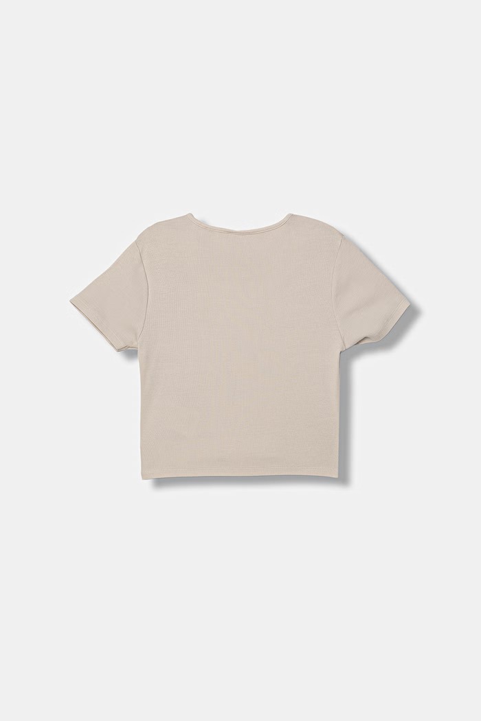 Guess basic tričko detské bavlnené J6GI32.KBZP4.PPY2.M béžová SS26