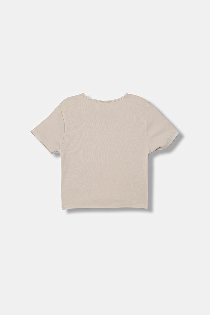 Guess basic tričko detské bavlnené J6GI32.KBZP4.PPY2.M béžová SS26