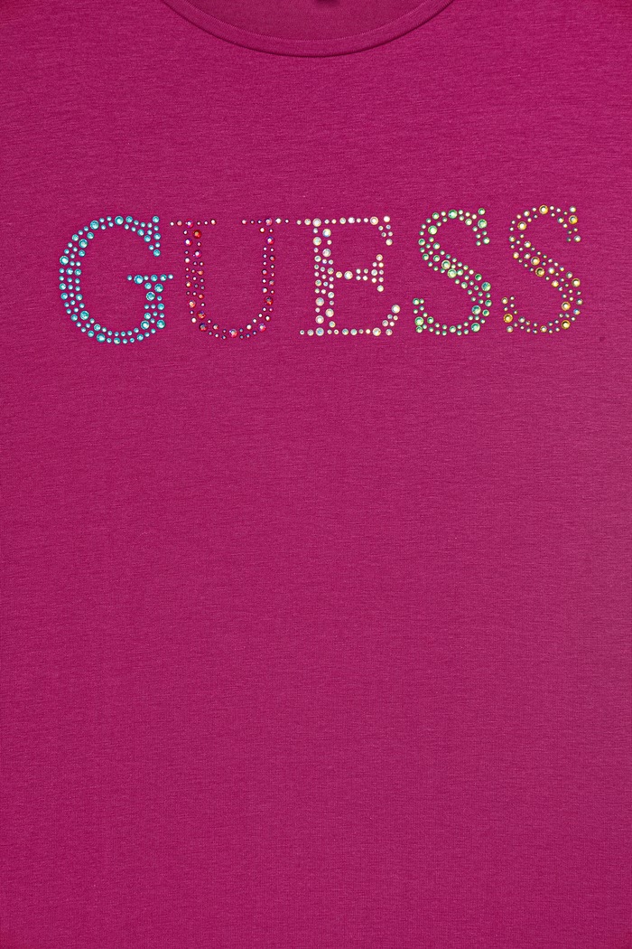 Dievča Guess tričko detské bavlnené s elastanom J6GI33.J1314.PPY2.M ružová