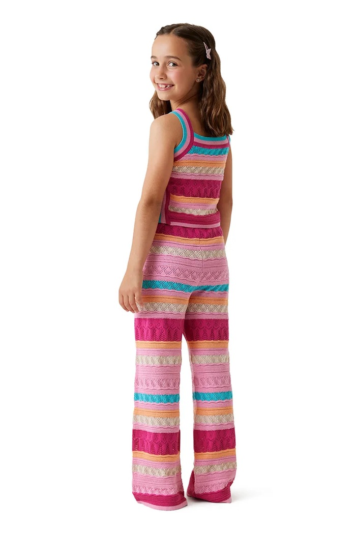 Guess pántos gyerek pamut J6GR03.Z5480.PPY2.M rózsaszín