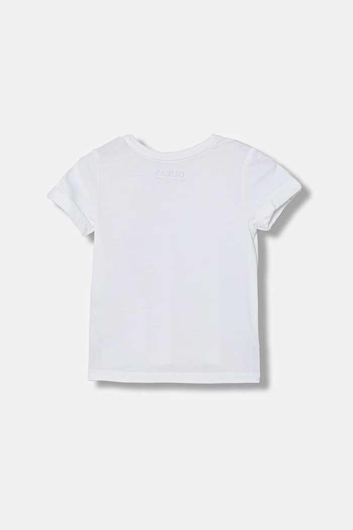Guess tričko detské bavlnené s elastanom K6GI05.K6YW4.PPY2.M biela SS26