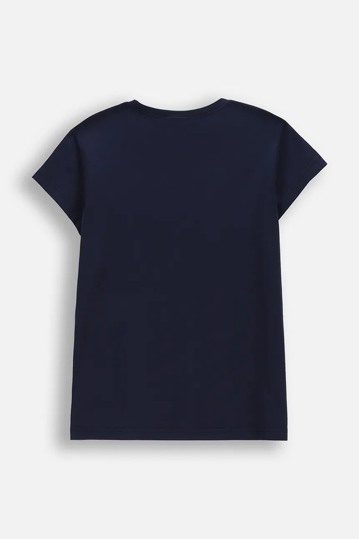 Detské tričko Coccodrillo WC6143210VGA tmavomodrá SS26