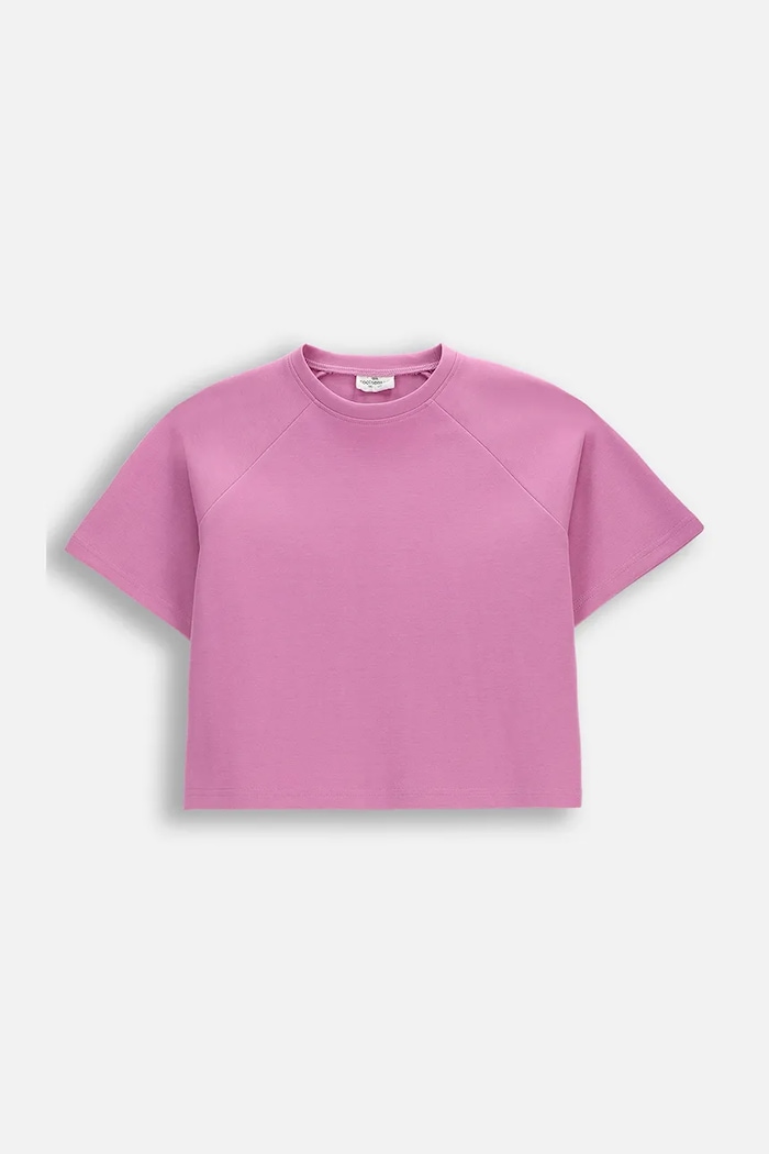 Coccodrillo tricou copii uni roz WC6143227VGA