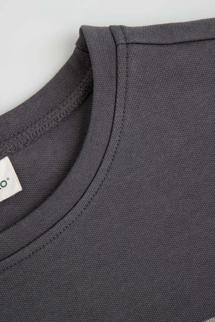 Dziewczynka Coccodrillo t-shirt dziecięcy WC6143202HGJ szary