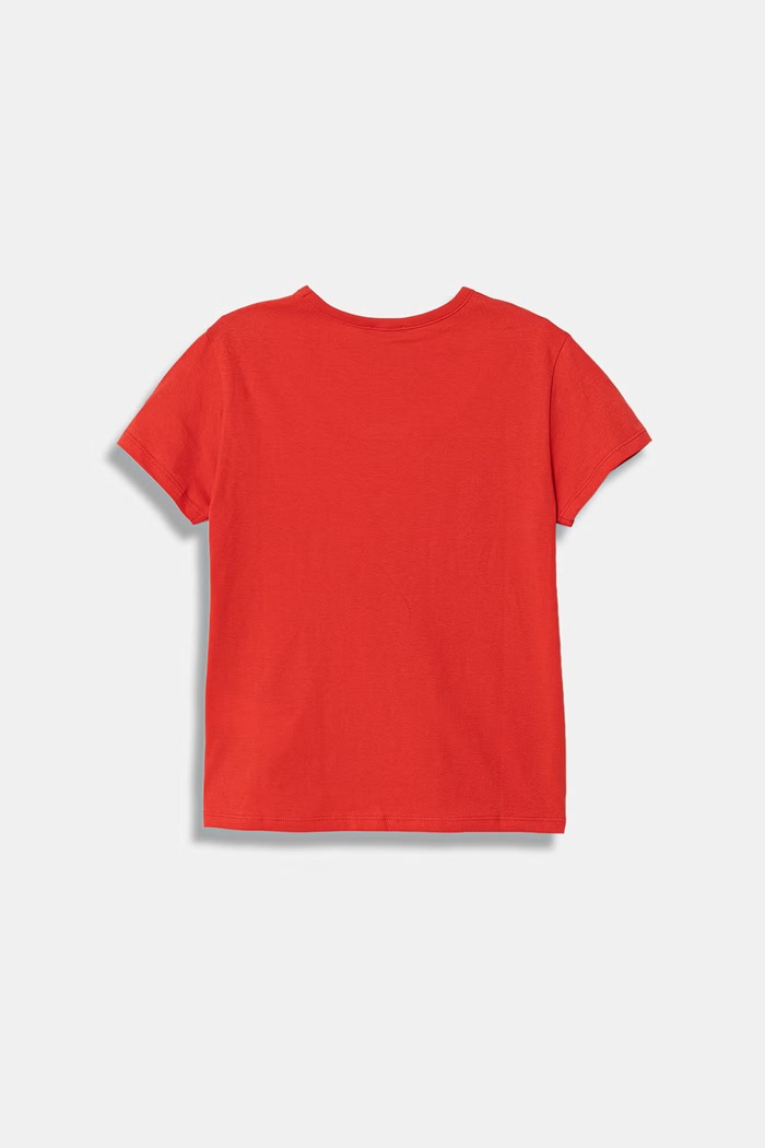 Detské bavlnené tričko United Colors of Benetton 3096C10SG.G.Stagionale červená SS26