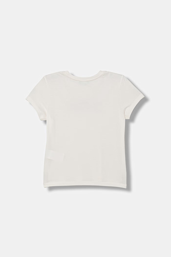 United Colors of Benetton tricou pentru copii din bumbac 3I1XC10S6.G.Stagionale bej SS26