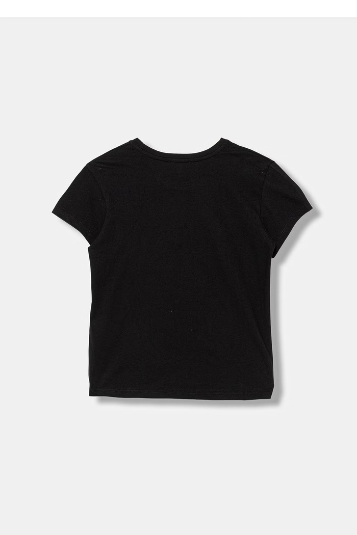 United Colors of Benetton T-shirt dziecięcy bawełniany 3I1XC10S6.G.Stagionale czarny SS26