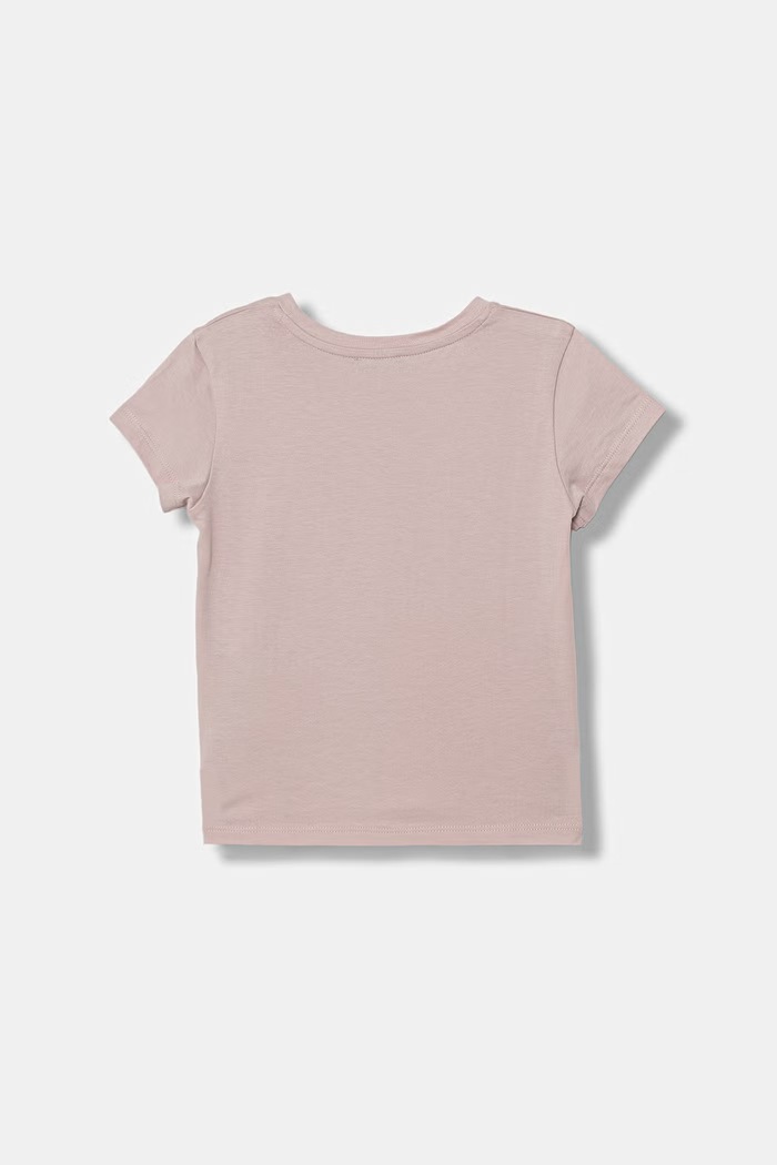 United Colors of Benetton detské bavlnené tričko 3I1XG10LU.P.Stagionale ružová SS26