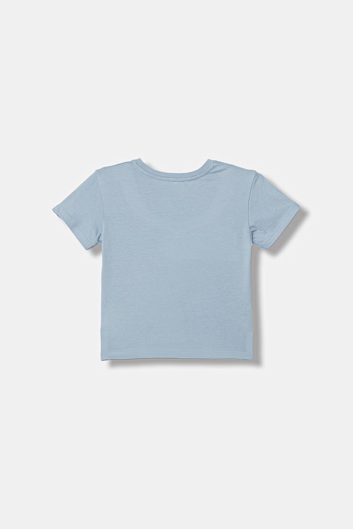United Colors of Benetton tricou pentru copii din bumbac 3I1XG10M7.P.Stagionale albastru SS26