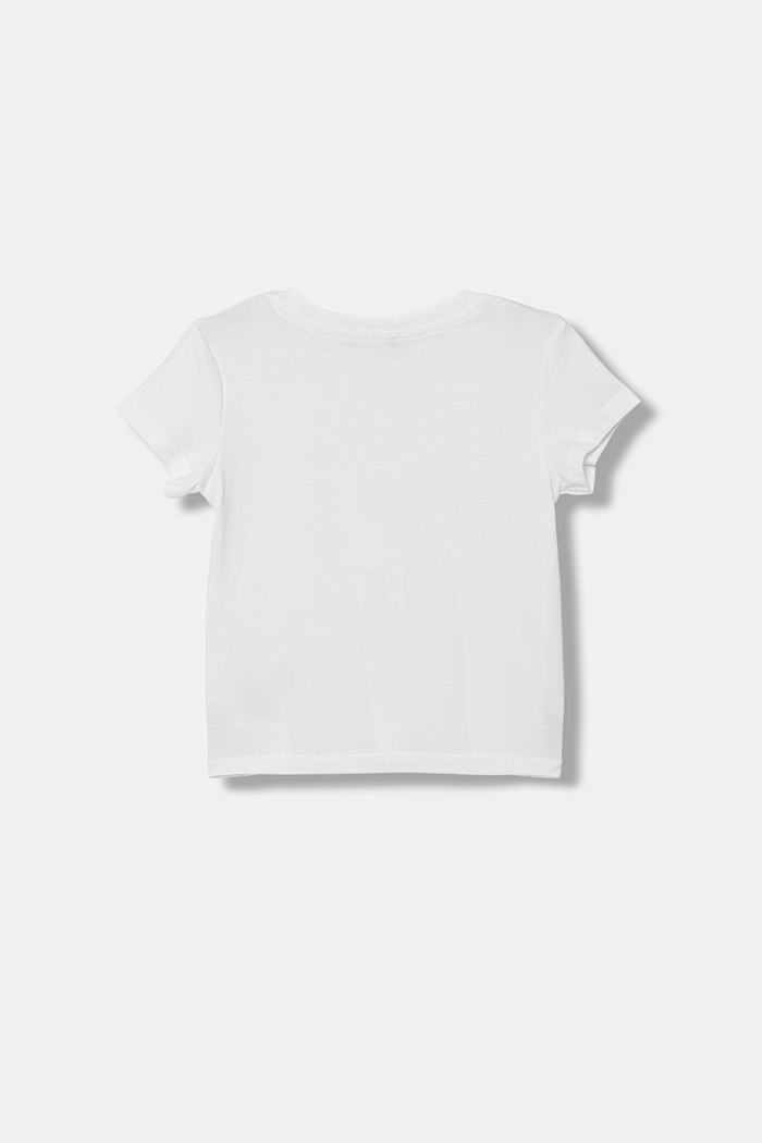 United Colors of Benetton t-shirt per bambini in cotone 3I1XG10M8.P.Stagionale bianco SS26
