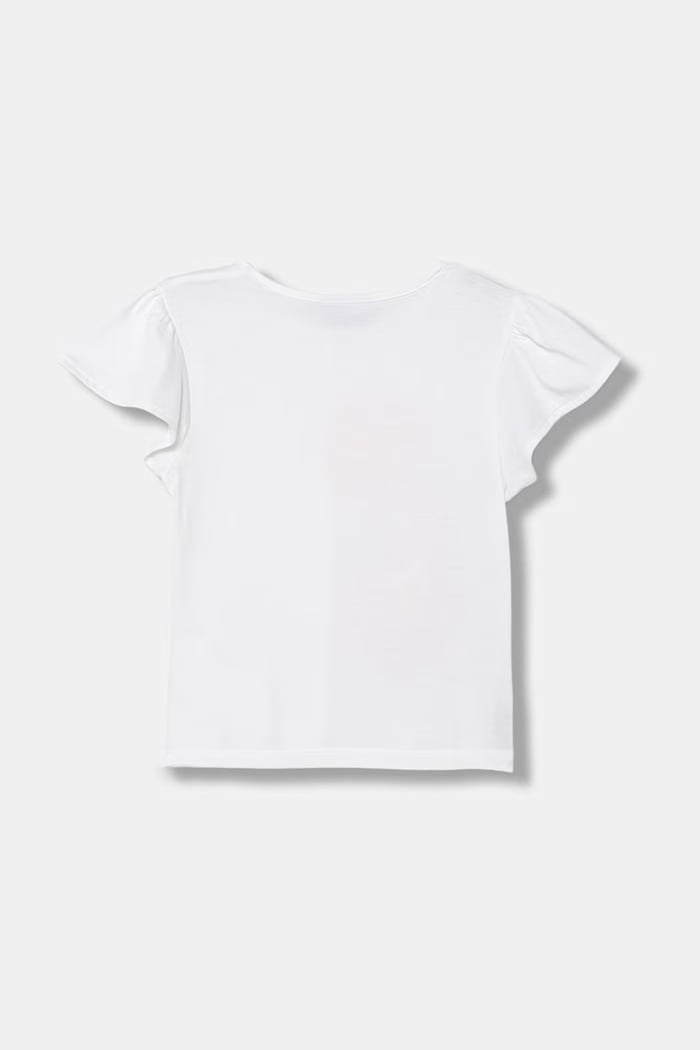 United Colors of Benetton T-shirt dziecięcy bawełniany 3I1XG10MC.P.Stagionale biały SS26