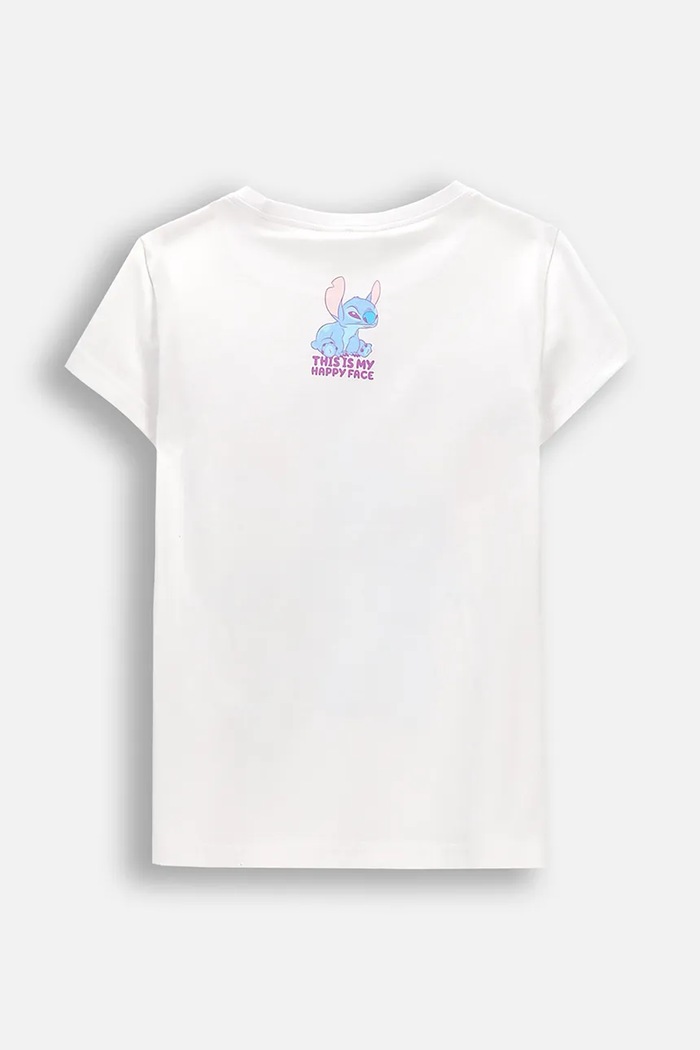 Coccodrillo tricou pentru copii, din bumbac WC6143204LGD alb SS26