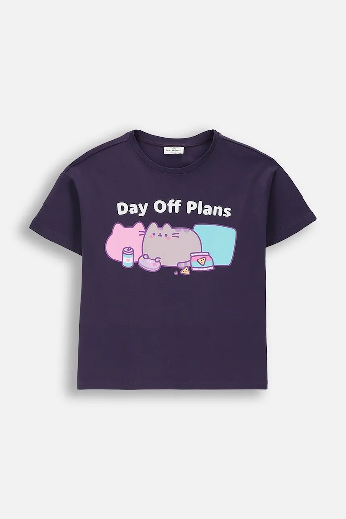 Coccodrillo tricou pentru copii, din bumbac bleumarin WC6143215LGD