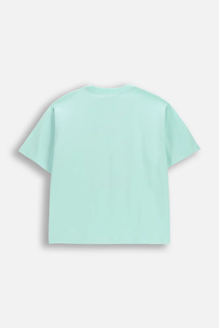 Coccodrillo tricou pentru copii, din bumbac WC6143201SGJ verde SS26