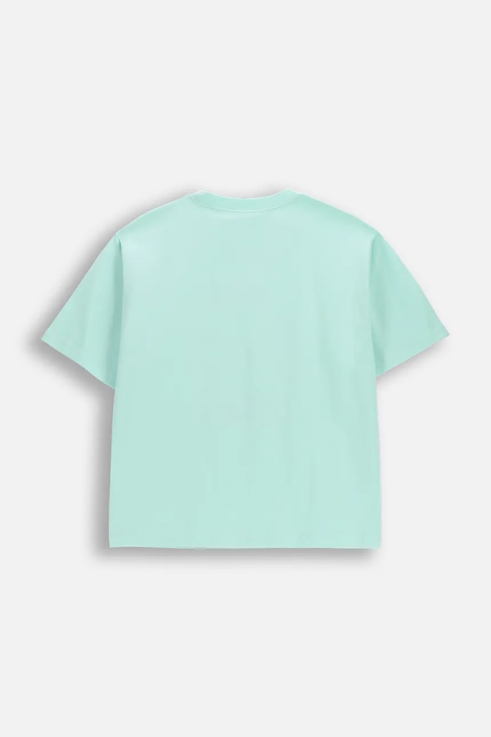 Coccodrillo tricou pentru copii, din bumbac WC6143201SGJ verde SS26