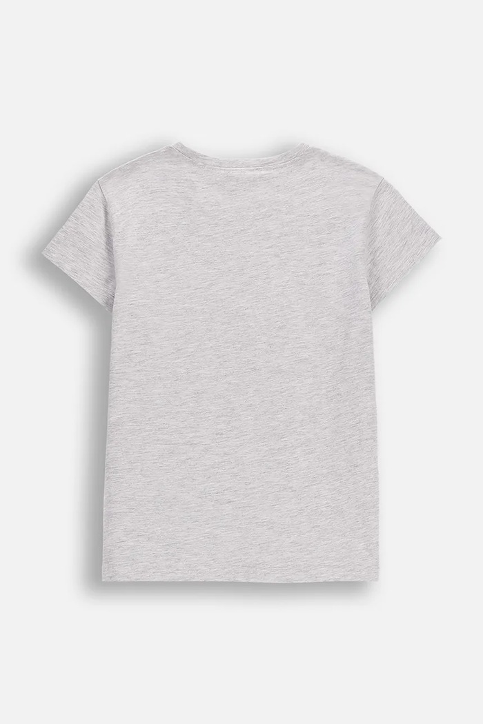 Coccodrillo tricou pentru copii, cu bumbac WC6143204SGJ gri SS26