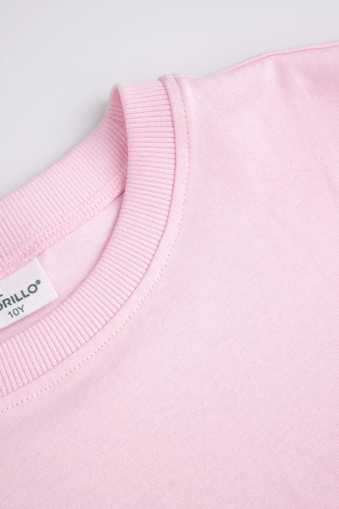 Dievča Coccodrillo tričko detské bavlnené WC6143202JGJ ružová