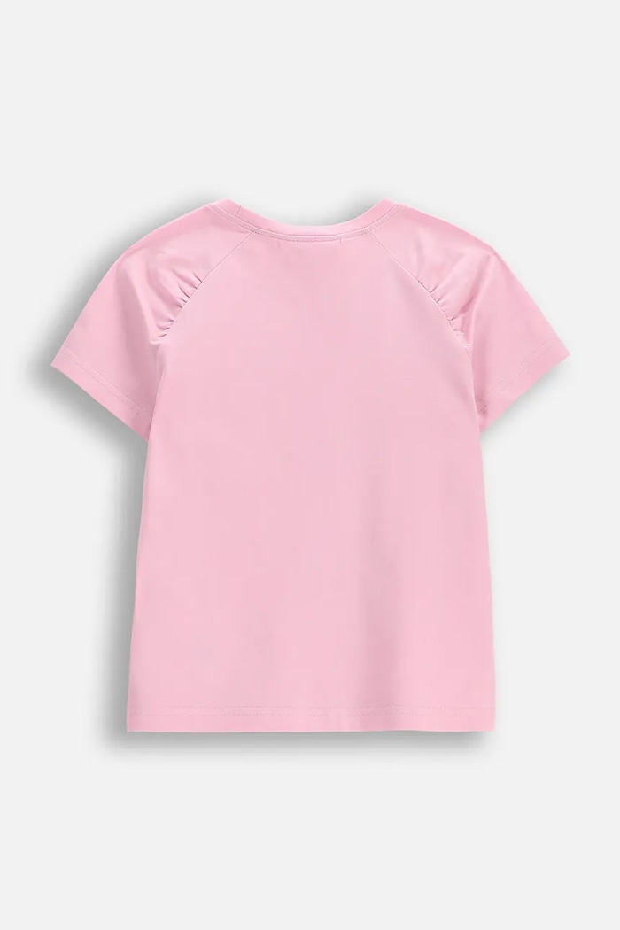 Coccodrillo t-shirt παιδικό με βαμβάκι WC6143204QGK ροζ SS26