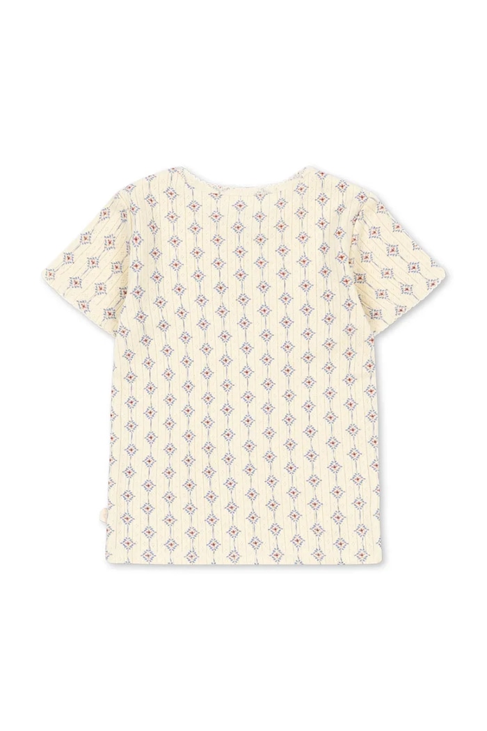 Konges Sløjd tričko detské bavlnené MINNIE TEE GOTS KS105485.PPY2 béžová SS26
