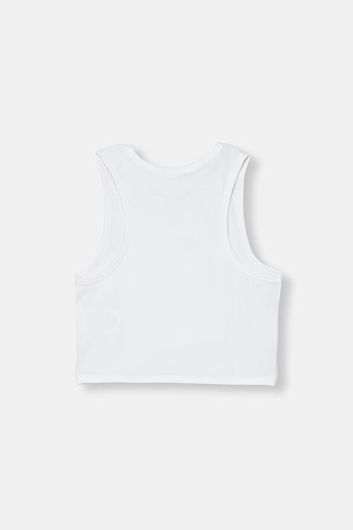 United Colors of Benetton top detský bavlnený s elastanom 3S2UCH025.G.seasonal biela SS26