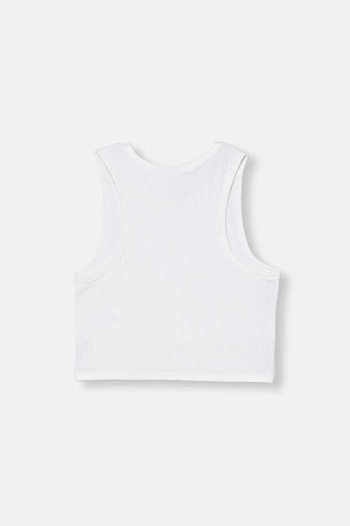 United Colors of Benetton top detský bavlnený s elastanom 3S2UCH025.G.seasonal biela SS26