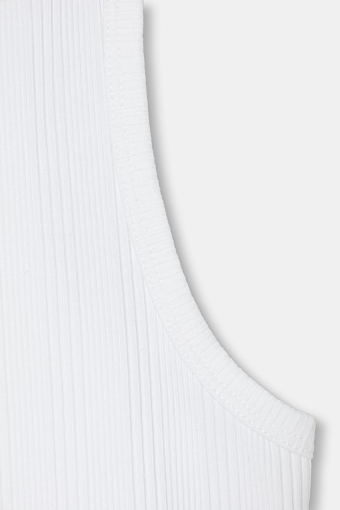 Dievča United Colors of Benetton top detský bavlnený s elastanom 3S2UCH025.G.seasonal biela