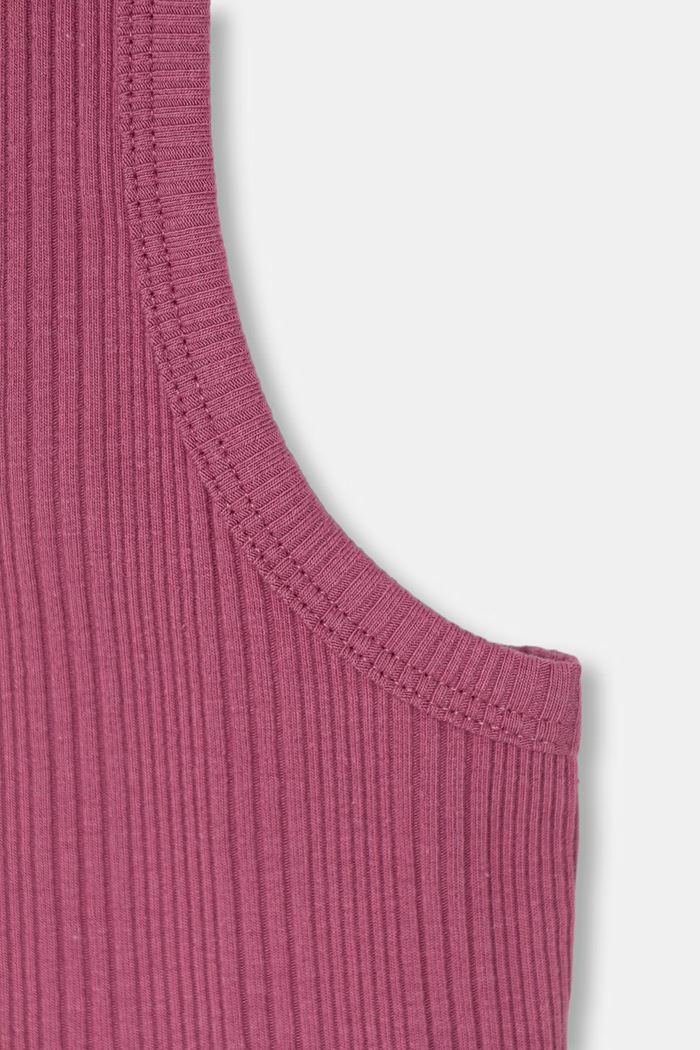 Dievča United Colors of Benetton top detský bavlnený s elastanom 3S2UCH025.G.seasonal fialová