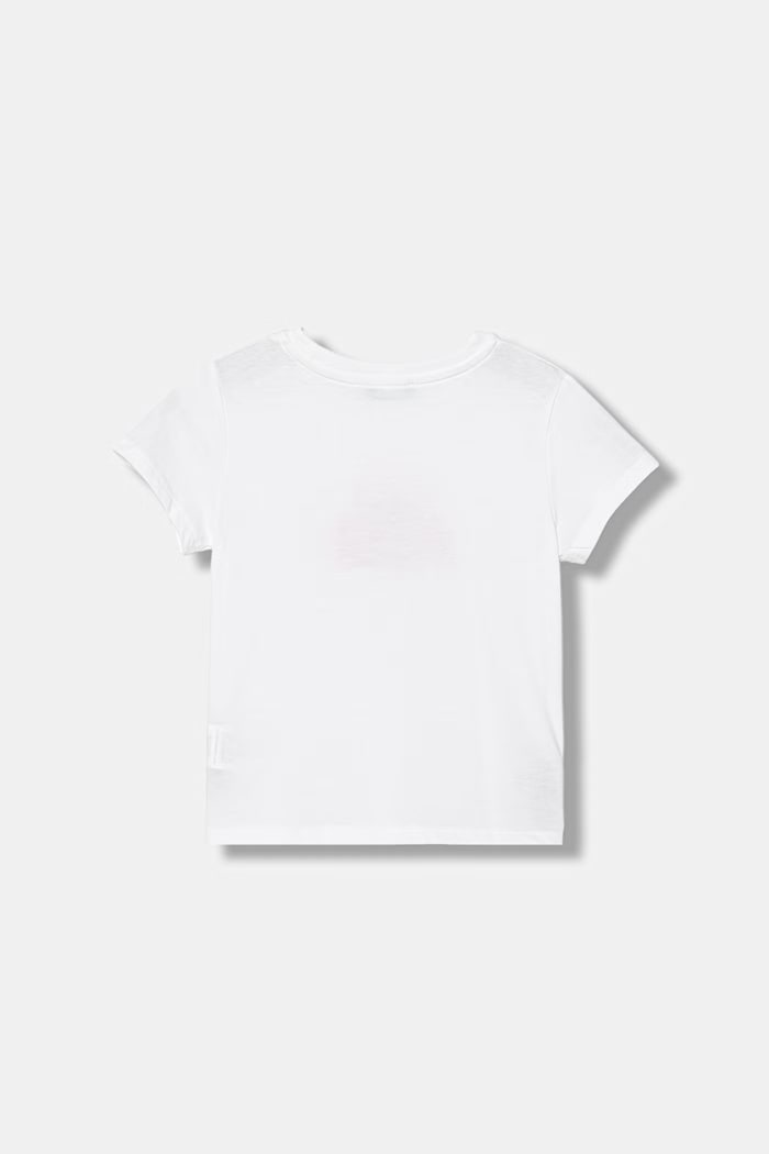 United Colors of Benetton T-shirt dziecięcy bawełniany 3I1XG10N5.P.seasonal biały SS26