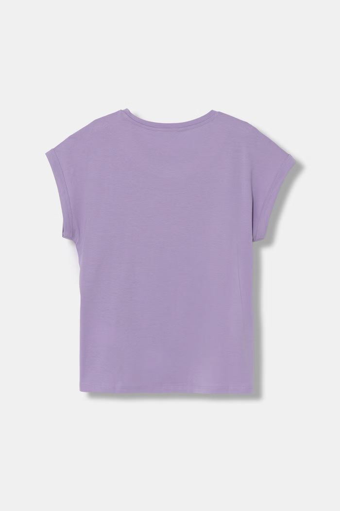 United Colors of Benetton gyerek pamut póló 3I1XC10TT.G.seasonal lila SS26