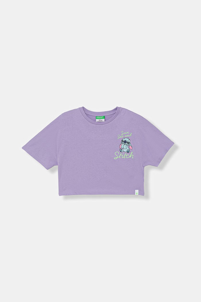 United Colors of Benetton tricou pentru copii, din bumbac violet 3I1XC10TN.G.seasonal