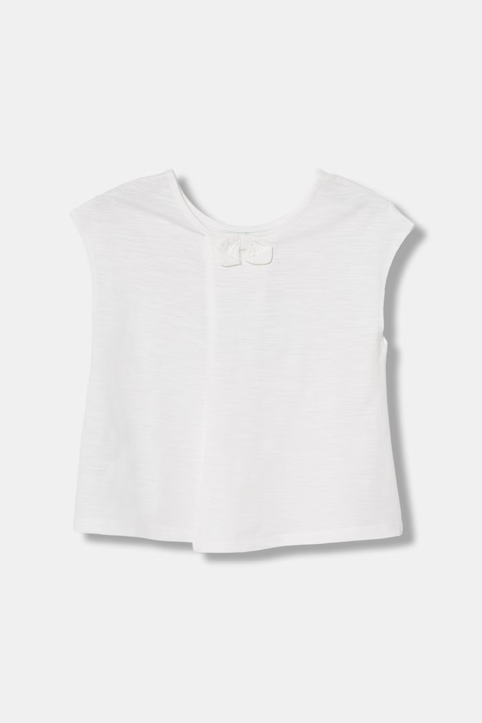 United Colors of Benetton gyerek pamut póló 38V4G10N3.P.seasonal fehér SS26