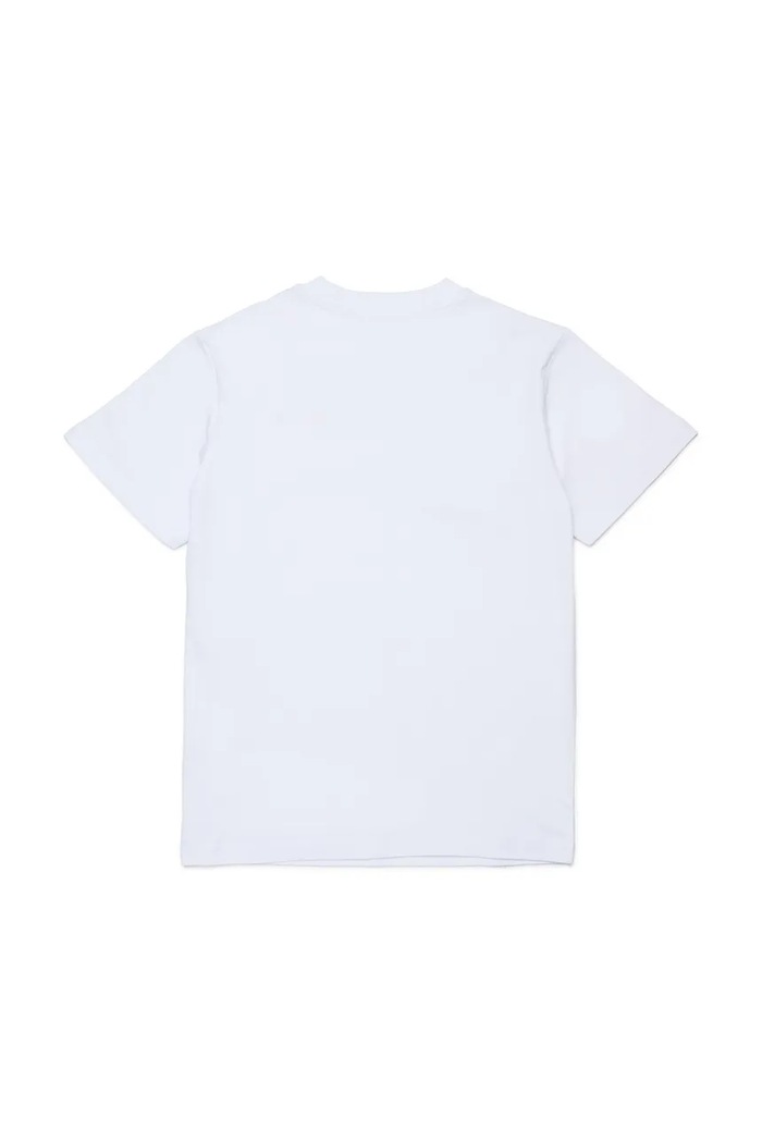 Detské tričko Diesel UTRIM UW T-SHIRT J02691.KYATR biela SS26