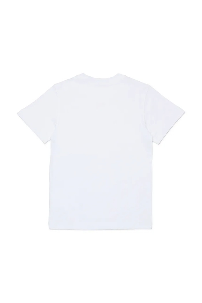 Diesel gyerek pamut póló TJUSTR7 T-SHIRT J02770.0CATM fehér SS26