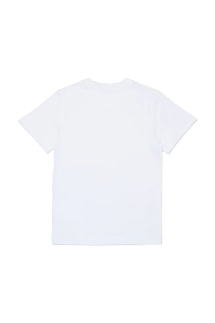 Diesel gyerek pamut póló TJUSTR7 T-SHIRT J02770.0CATM fehér SS26