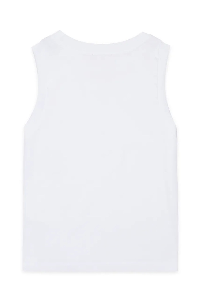 Diesel t-shirt bawełniany dziecięcy MTIARDY T-SHIRTS J02741.00YI9 biały SS26