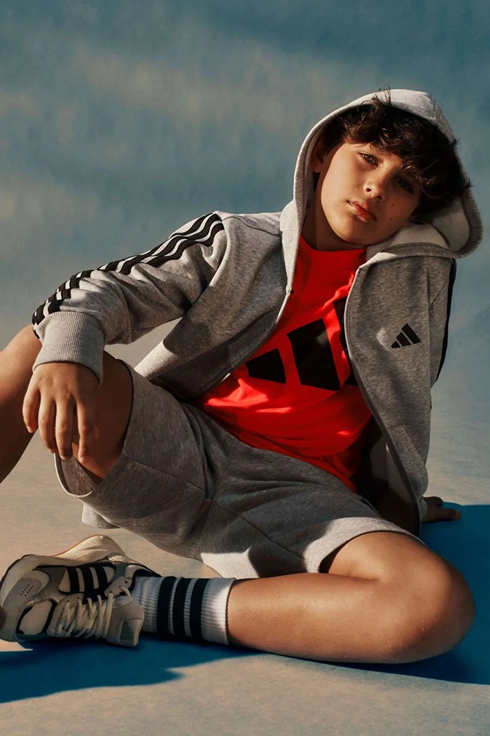 Παιδικό βαμβακερό μπλουζάκι adidas JC9664