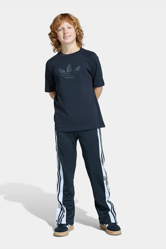 adidas Originals t-shirt dziecięcy bawełniany czarny KE2876