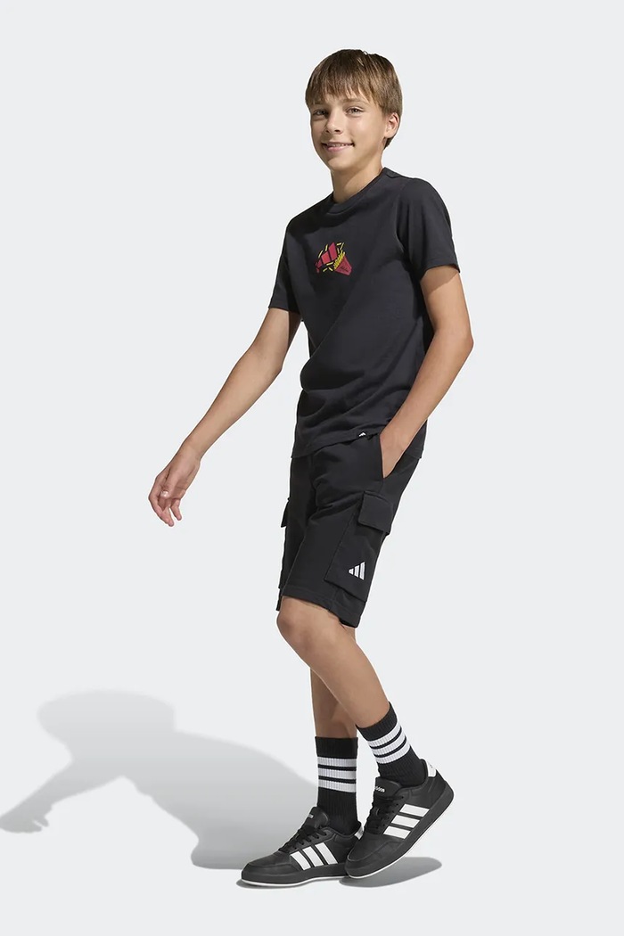 Dětské bavlněné tričko adidas KA0537