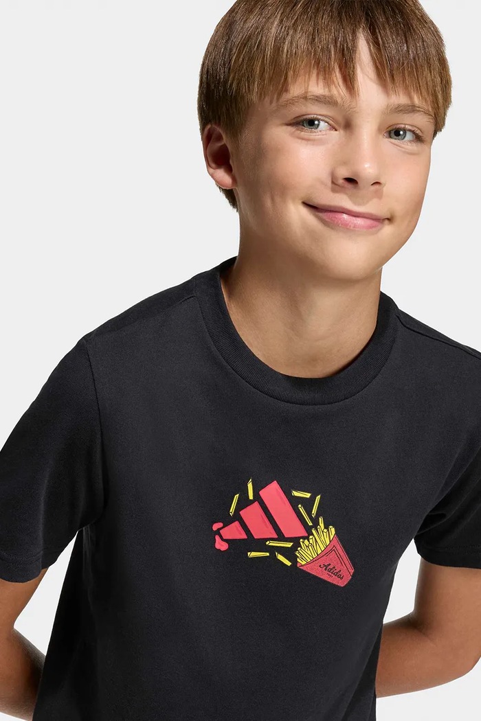 Dětské bavlněné tričko adidas KA0537