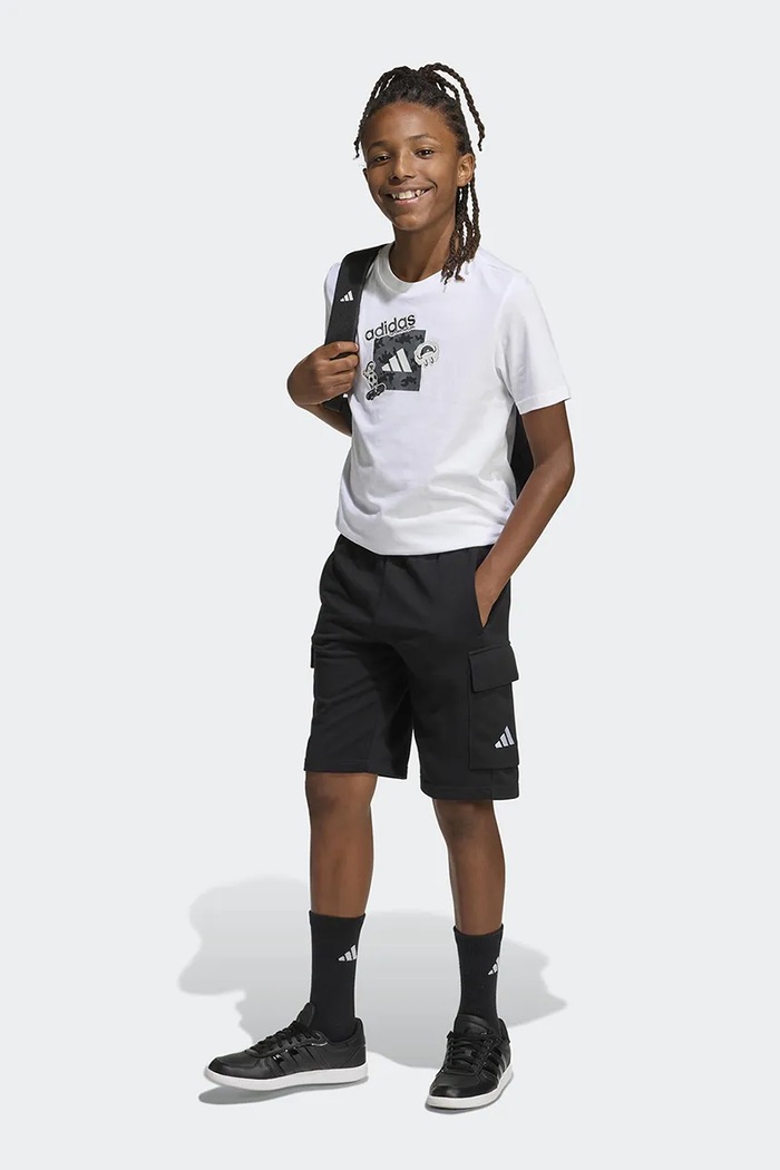 Παιδικό βαμβακερό μπλουζάκι adidas KA2976