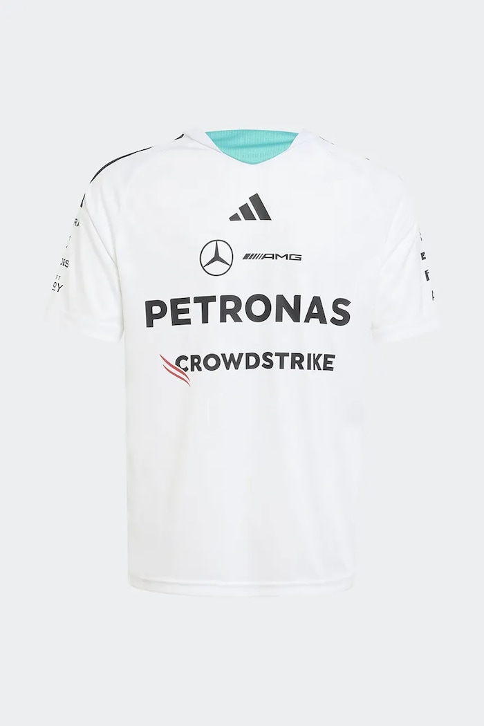 adidas Performance t-shirt dziecięcy MERCEDES KF0164 biały SS26