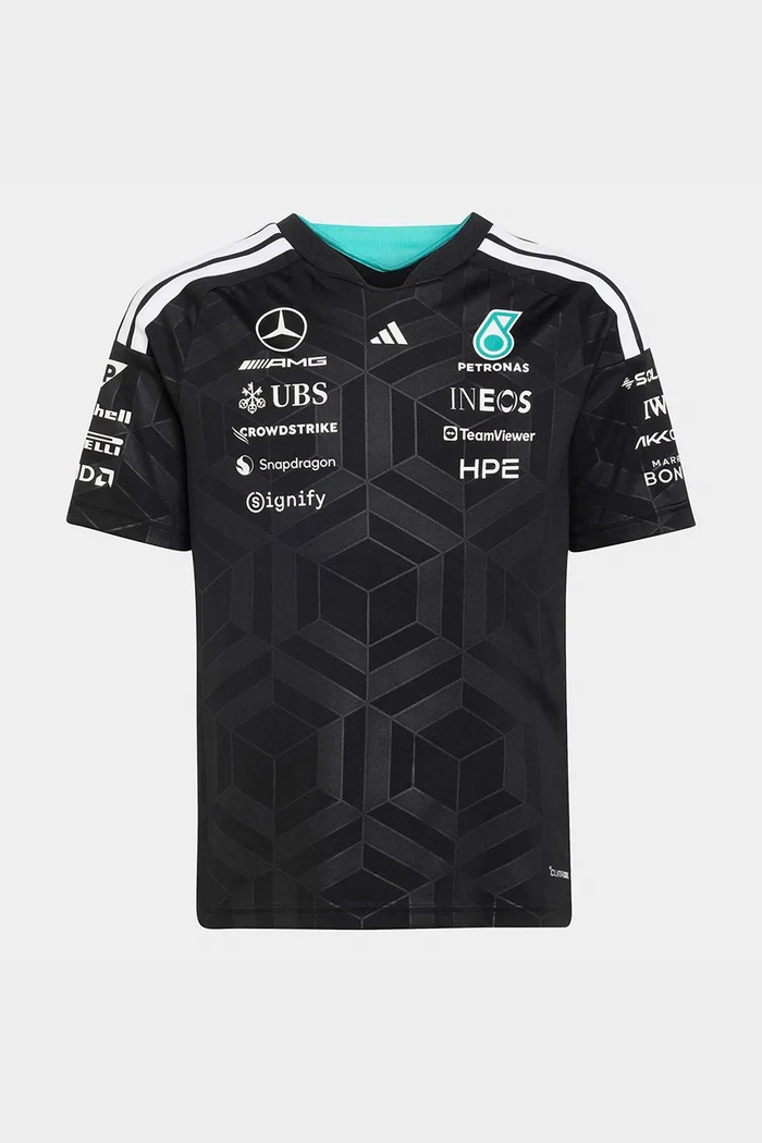 adidas Performance tričko detské MERCEDES čierna KF0165