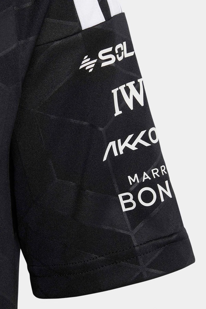 adidas Performance tričko detské MERCEDES čierna KF0165