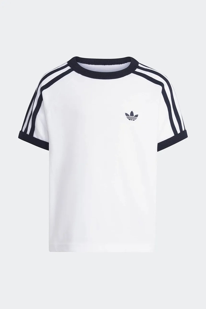 adidas Originals t-shirt dziecięcy bawełniany KC9507 biały SS26