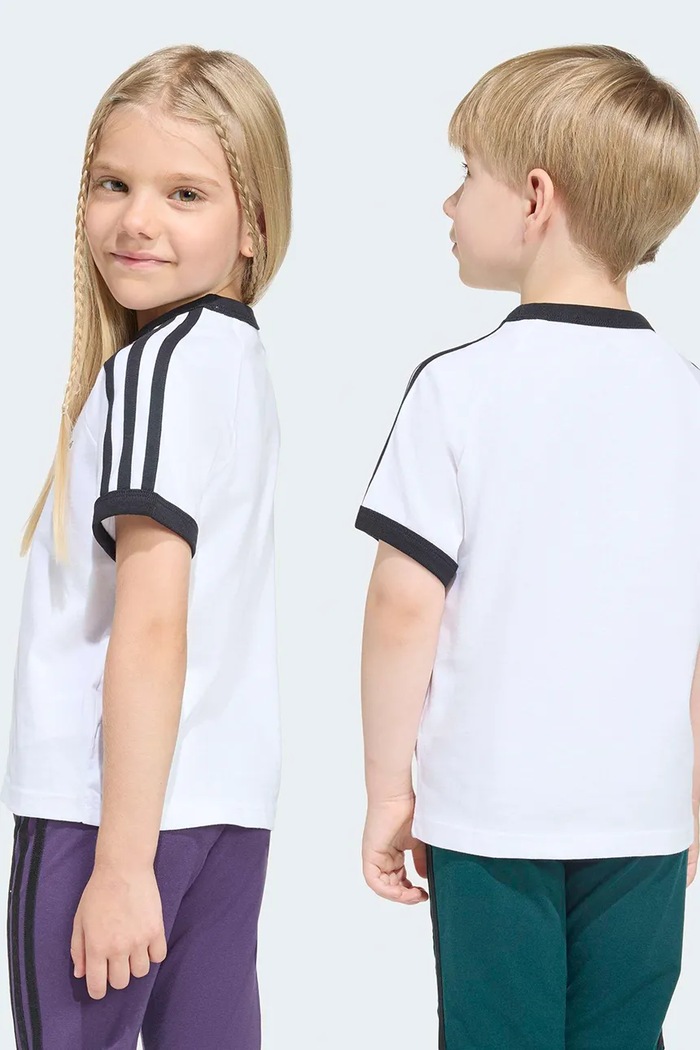 Chłopiec adidas Originals t-shirt dziecięcy bawełniany KC9507 biały