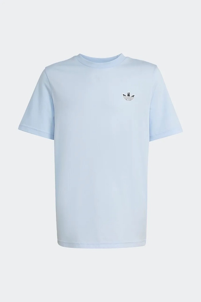 Detské bavlnené tričko adidas Originals KC9540 modrá SS26